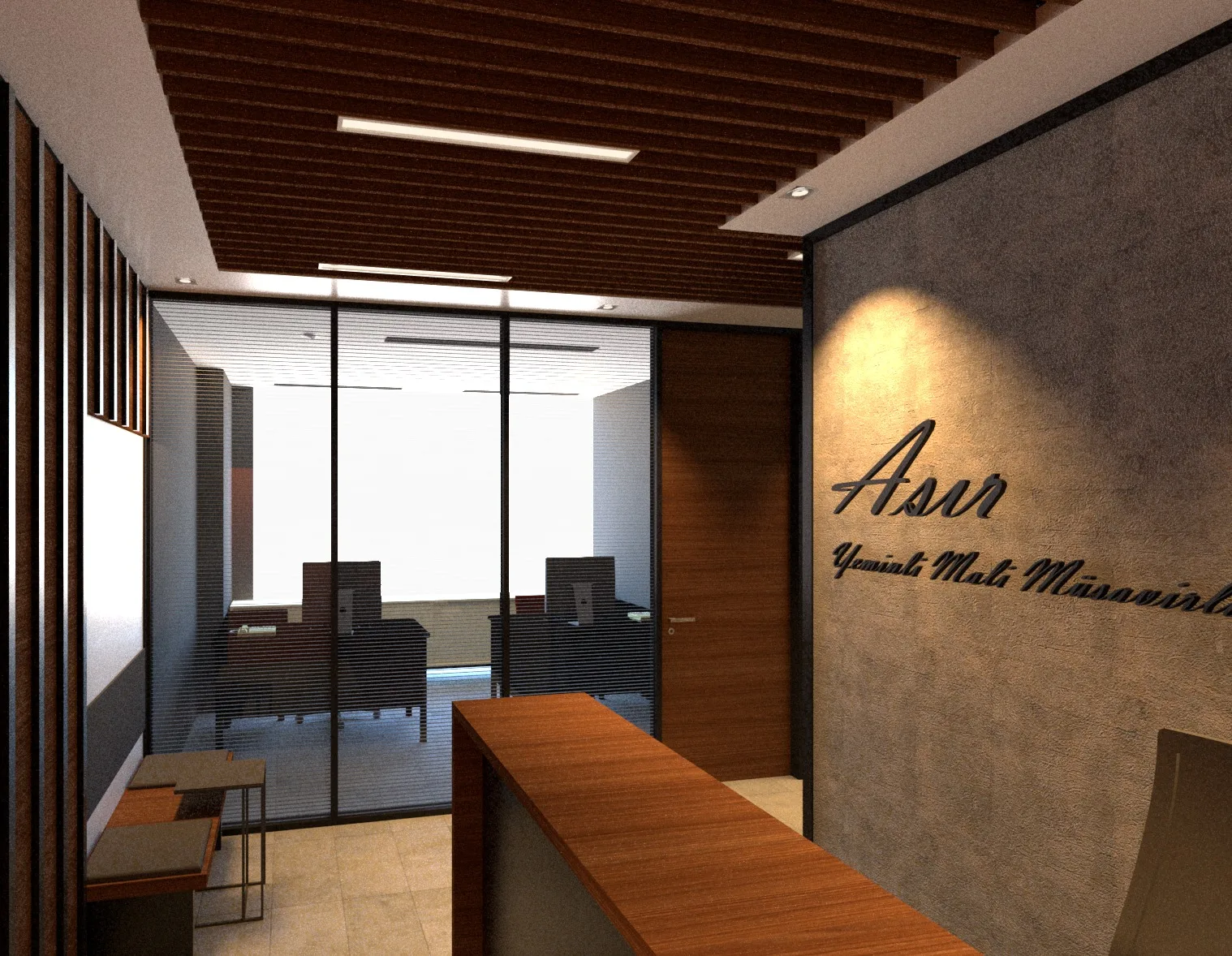 Asır Yeminli Mali Müşavirlik Yeni Ofis Tasarım ve Uygulaması